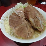 ラーメン二郎 - 2016.11.25　小ラーメン　\700　ニンニク・アブラ