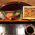 日本料理 とくを - お造り①　2016.11