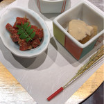 日本料理 とくを - 先付　2016.11