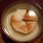 付け合せの大根