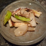 チャテオあくさん - 魚醤で味付けした野菜炒め