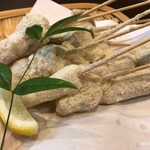 串揚げダイニング だんらん家 - 串カツおすすめ１０本盛り