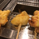 串揚げダイニング だんらん家 - 鮭、白身等