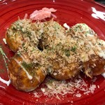 てんぐや  - たこ焼きのアップ