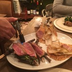 organ - 2016.11.25
      「小鴨の蜂蜜スパイスロースト瞬間スモーク」