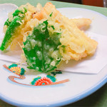 居酒屋 - 穴子の天ぷら