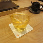 鮨 十兵衛 - 梅酒ロック　500円