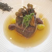 ナベノ-イズム - 牛フィレ肉のV.C.C.焼き　コンソメスープ　＋￥2000