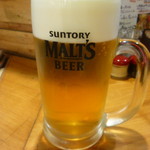 庄内ホルモン - 生ビール