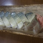 Tochiuu Metake - 福井県 小浜生鯖 極上 鯖寿司 半分（1950円）税込