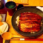 鰻 にしはら - うな丼 中