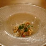 お肉屋 けいすけ 三男坊 - ミノのサラダ仕立て