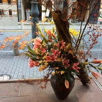 游玄亭 赤坂 - エントランスの生花