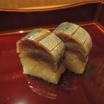 赤坂 詠月 - 秋刀魚の小袖寿司2016.11