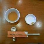 Giwom Morikou - 最初のお茶