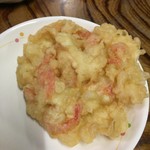 山内うどん店 - 小海老のカキアゲ