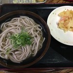 山内うどん店 - そば2玉＆小海老のカキアゲ