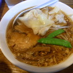 かおたんラーメンえんとつ屋 - ワンタン麺