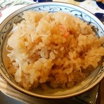 まンまや おちょキッチン - 「今日のオカン定食」の　かにめし