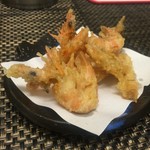鮮魚 菜菜魚魚 - あかしゃ海老の天ぷら