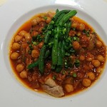 豚肩ロースとレンズ豆の煮込み ランチ