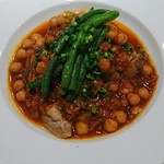 豚肩ロースとレンズ豆の煮込み 2016.11月 ランチ