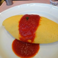 厳選洋食さくらい - オムライス手作りトマトケチャップ1300円