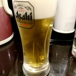 麻婆まぜそば 麻ぜろう - 生ビール