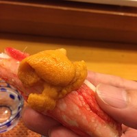 鮨処うえの - ズワイガニ・雲丹