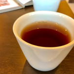 虎屋Cafe - 最初に出たお茶【ドリンク】 