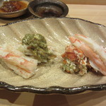 鮨 十兵衛 - ズワイ蟹　＆　セイコ蟹