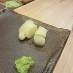 鮨 十兵衛 - ガリ　横にカットしてあるので柔らかい！