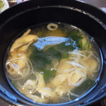 かつ屋まんてん - 味噌汁
