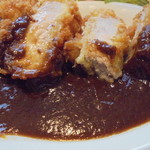 かつ屋まんてん - ロースの脂身が旨いんですよ！歯切れもいい！