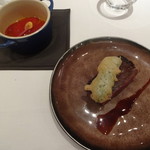 スリオラ - アカ牛の炭火焼き　ピキーヨスピーマンの煮込み