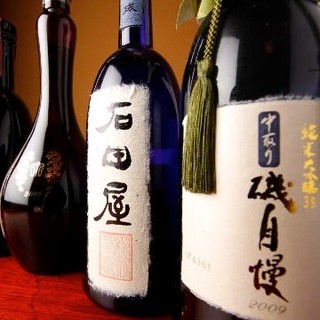 日本酒は旬の味わい～希少銘柄まで多種多様に取り揃え