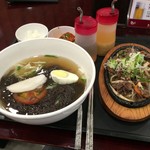 Korean Bistro Haneulchan - プルコギと冷麺定食(25000ウォン)