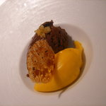 ラニオン - ショコラのムースとマンゴーアイス