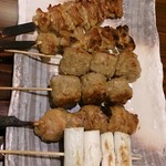 居酒屋現代 - 焼き鳥盛り合わせ