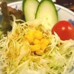 うなぎ処 山道 - うなぎ処 山道 サラダ fromグリーンロール