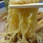 八幡 - 支那そばの麺アップ