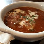 マンチズガンボスープ（650円）