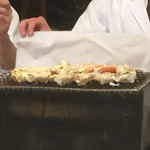 京都 吉兆 - かに 座敷焼き