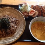 つけ蕎麦安土 高田馬場本店 - 特製カレーつけ蕎麦