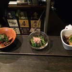 Gift食堂 - 本日の三種盛り780円