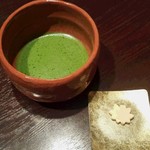京料理　一輪 - お抹茶
