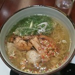 てしお - 鶏塩ラーメン(ちぢれ麺)