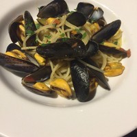 オステリア・オリエーラ - ムール貝のパスタ