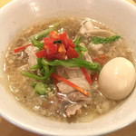 饗 くろ喜 - 豚ばら白菜そば（1,000円）※季節の限定