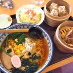 食事処 越後 - 料理写真:ラーメンセット(910円)